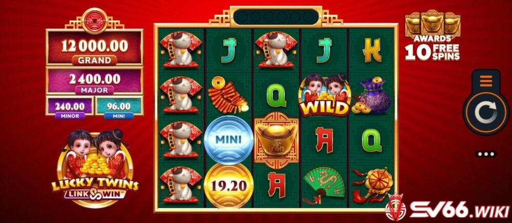 Game cũng có cách chơi tương tự như những slot nổ hũ trực tuyến khác