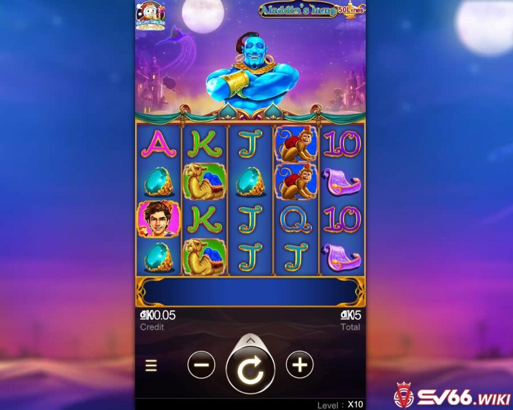 Luật chơi game Aladdin & Cây Đèn Thần tại SV66 quy định thế nào?