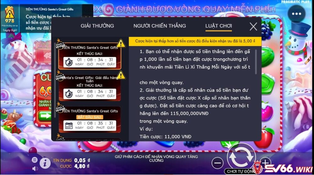 Nắm luật chơi trước khi tham gia trải nghiệm game 