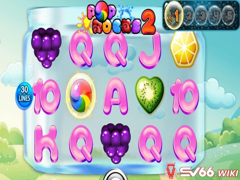 Tựa game Pop Rocks 1+2 tại nhà cái SV66 có cách chơi đơn giản