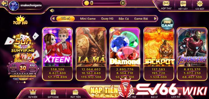 Đánh giá những ưu điểm cổng game Sunvip Me