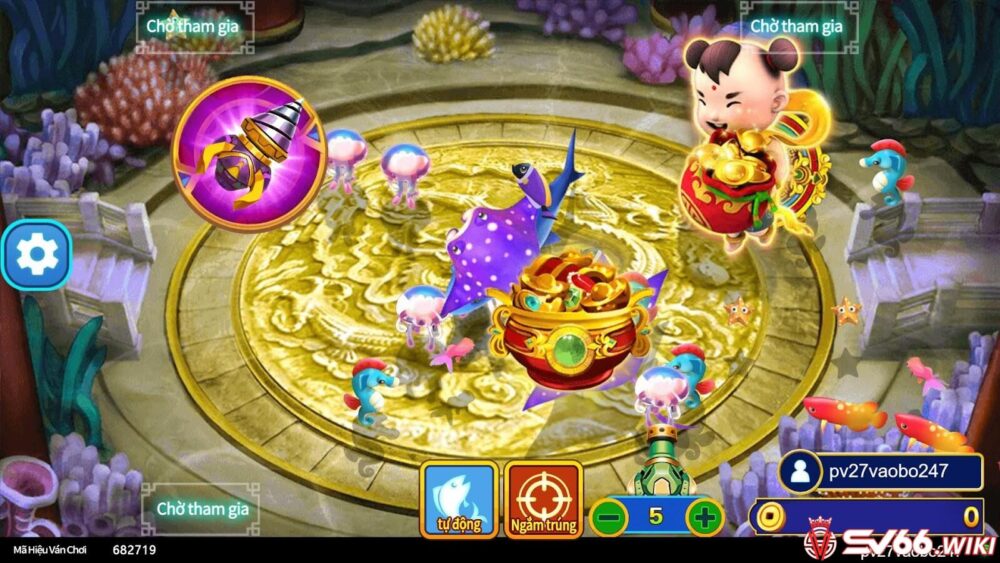 Luật chơi quy định trong game Kim Đồng Bắn Cá tại nhà cái SV66 